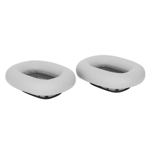 Ersättningsöronsnäckor i mjukt minnesskum och proteinläder för Airpod Max-hörlurar Grey