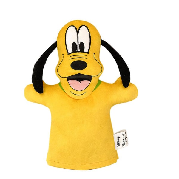 Cartoon Disney djur handdocka förälder-barn interaktiv karaktär plysch docka leksak småbarn tidig utbildning barn present [HK] Winnie the Pooh 26*15*5cm