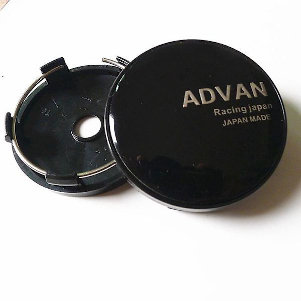4 st/set 60mm Advan Racing Hjulnav Centrum Navkapsel Bilfälgar Dammskydd Navkapslar 56mm Emblem Auto Styling Tillbehör