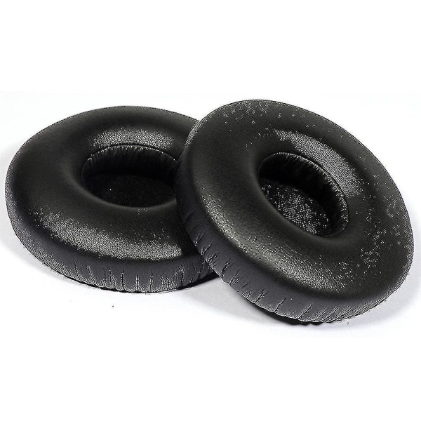 1 par for Jabra Revo Wireless On-eartooth Headset Vanlige protein lær øreputer erstatningsdeler Black