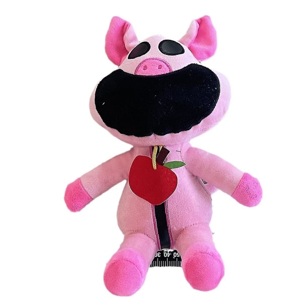 Hymyilevät Ötökät Kauhu Eläimet Sarja Kissa Nuken Monivärinen Jänis Pehmolelu -ACGIV smiling pink pig