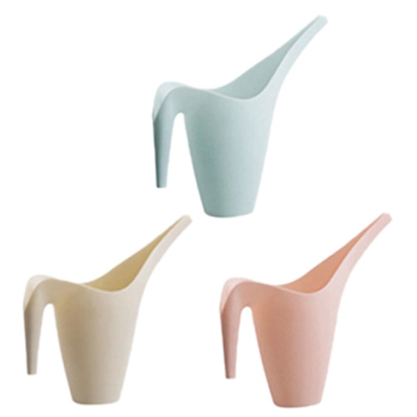 Set med 3 Mini Plastvattningkann - 350Ml Lätt Hällbar Vattningskanna med Lång Pip för Bonsai inomhus random colors