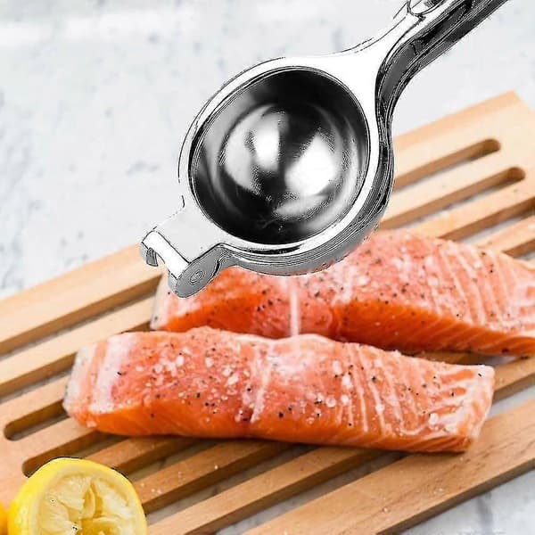 Citruspress i rostfritt stål - Citron/Limepress