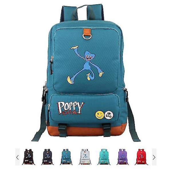 Huggy Wuggy Poppy Shoulder Backpack Travel Student Schoolbag