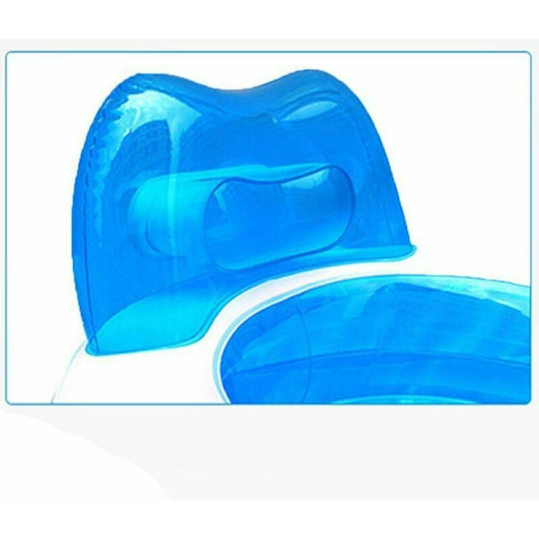 130 x 70 x 70 cm hopfällbar PVC uppblåsbar badkar för vuxna