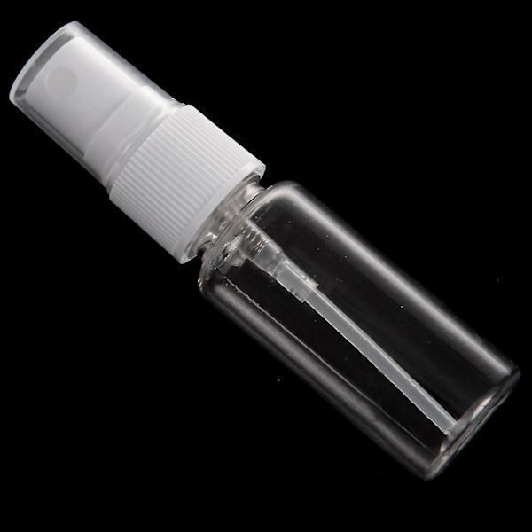 20 Pack Klar Plast Fin Mist Sprayflaska, 20ml, för Eteriska Oljor, Resor, Parfymer och Mer