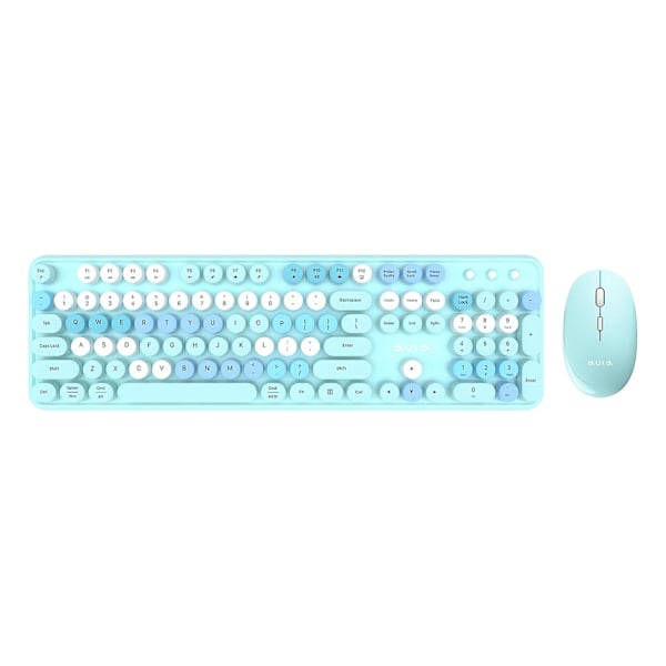AC306 104 Tangenter Trådlöst Tangentbord + Mus Set