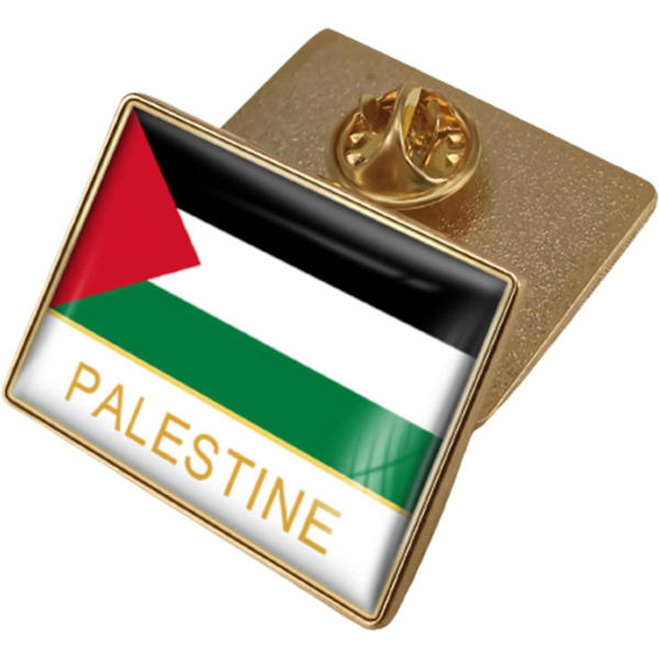 1 kpl Palestiinan lipun pinssejä Palestiinan liehuvat lipun pinssejä Palestiinan lipun pinssi Palestiinan lipun kartta rintaneula Isänmaallinen merkki Palestiinan lipun kristalli epoksi D