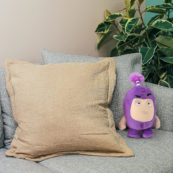 18cm Piirretty Oddbods Pehmolelu Lapsille Nukke Pehmeä Söpö Pogo Bubbles Jeff Slick Leikki, 100% UUSI Grey