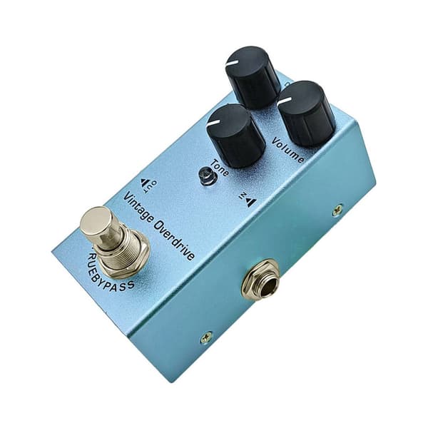 Analog Chorus Gitarr Effektpedal - Mini True Bypass Choruspedal med Hastighets- och Djupkontroller