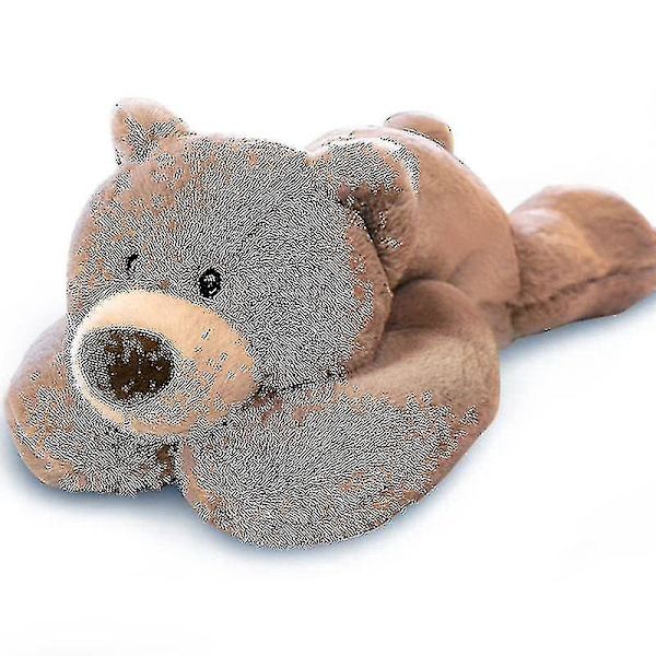 Vägd Ångest Dinosaurie Plysch Leksak Kudde Söt Dinosaurie Fylld Djur Dockor För Pojkar Flickor-yujia Brown Bear 70cm-27.6inch
