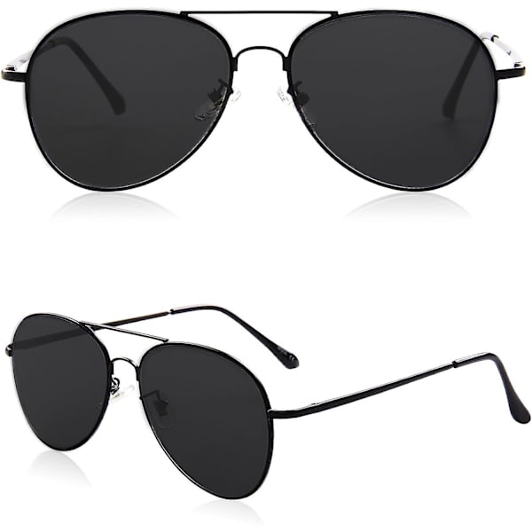 Klassiska Aviator Solglasögon för Kvinnor Män Vintage Retro Metallglasögon Sj1030 1pcs