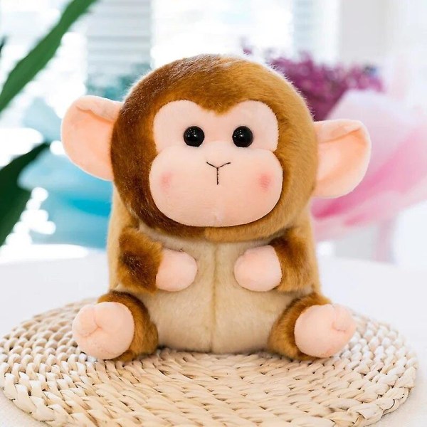 Sød Hamster Kanin Panda Plyslegetøj Gris Lille Dukke Fyldte Dyr Kawaii Gratis Forsendelse Børns Fødselsdag Julegave Monkey 18cm