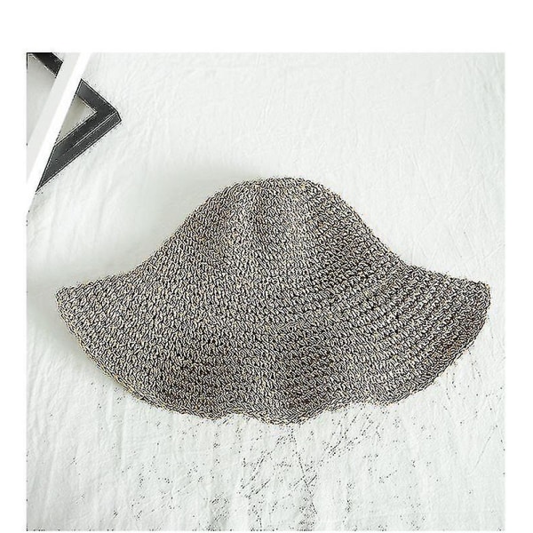 Sun Hats For Women Foldable Wide Brim Straw Sun Hat Summer Beach Hat For Women Girl, One Size