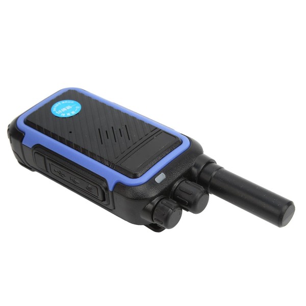 Håndholdt trådløs walkie-talkie intercom for restauranter og skoler - Dekoderbar, klonbar (blå)