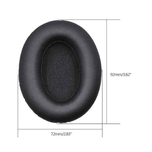 Elastiske Øretelefon Ørepude Behagelige Ørepude Formpow 059 Bluetooth-kompatibel