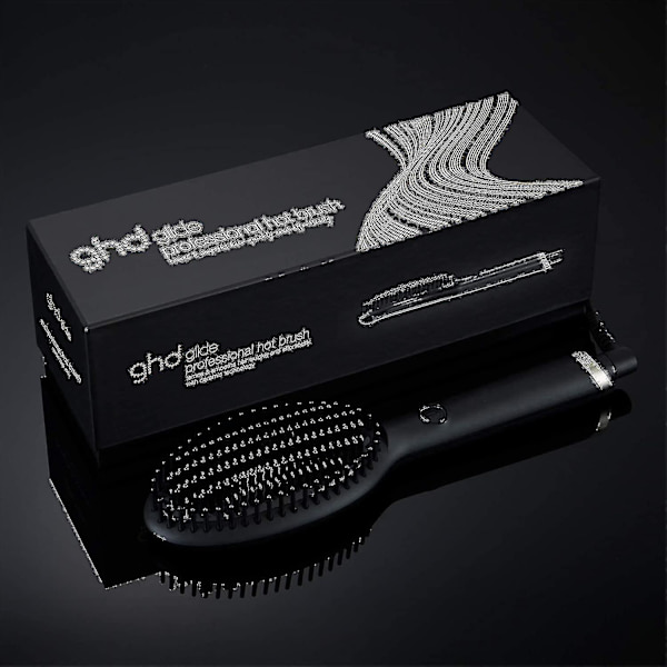 Glide Hot Brush - Hot Brushes til hårstyling (sort)