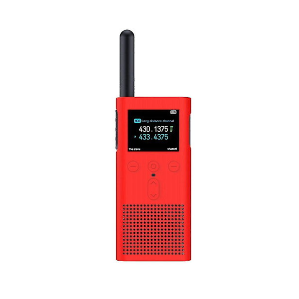 Walkie Talkie 2s:n suojakotelo, silikoninen suojakotelo, iskunkestävä, punainen XYT