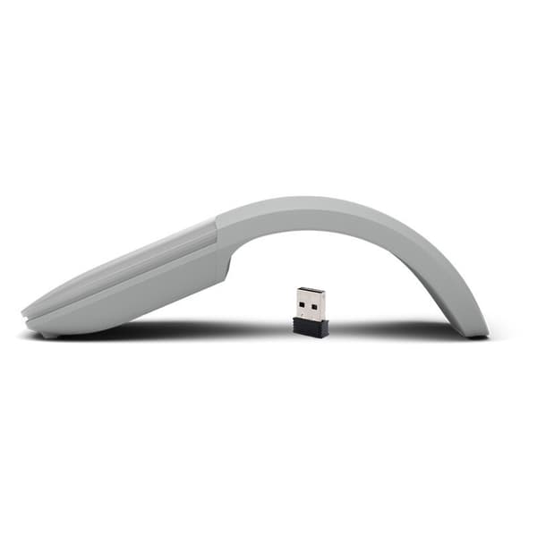 Microsoft - Arc Mouse - Bluetooth-mus til pc, bærbare computere, kompatibel med Windows, Mac, Chrome OS (tynd, let, transportabel, taktil)
