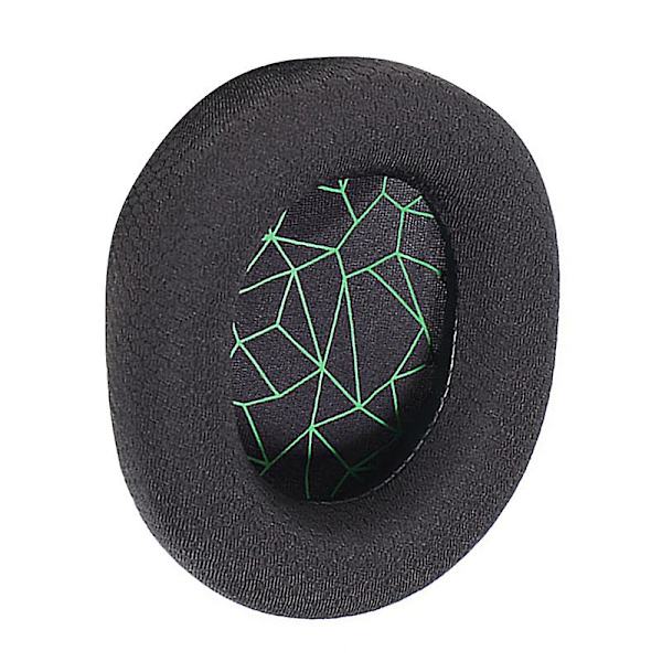 Huvudtelefonsskydd Mjuka Brusisolerande Andningsbara Hörlurar i Konstläder Öronmuffar för Steelseries-Arctis 1/3/5/7 Green