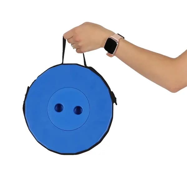 Hopfällbar Pall - Portabel Blå blue