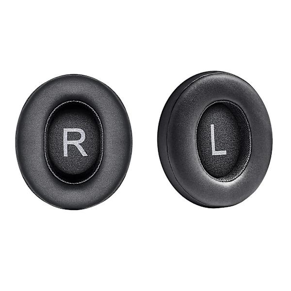 Andningsbara Öronkuddar för Shure Aonic50 Aonic40 Srh1540 Hörlurar Öronkuddar Spänne Black