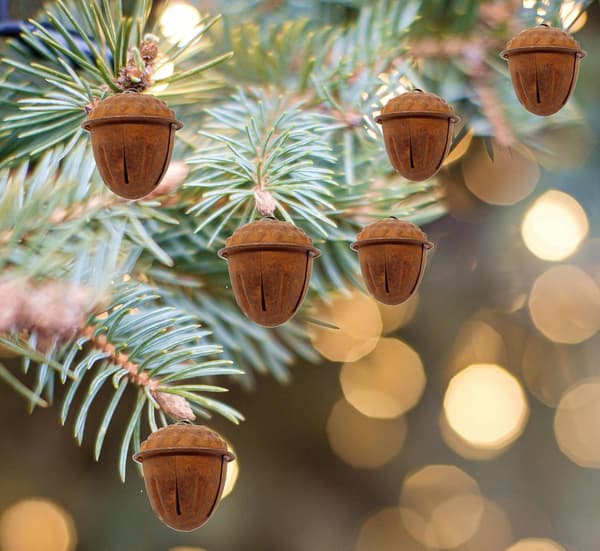 20 rustikke, originale klokker til bondegårdsindretning, perfekte til jul, håndværk og efterårsdekoration.