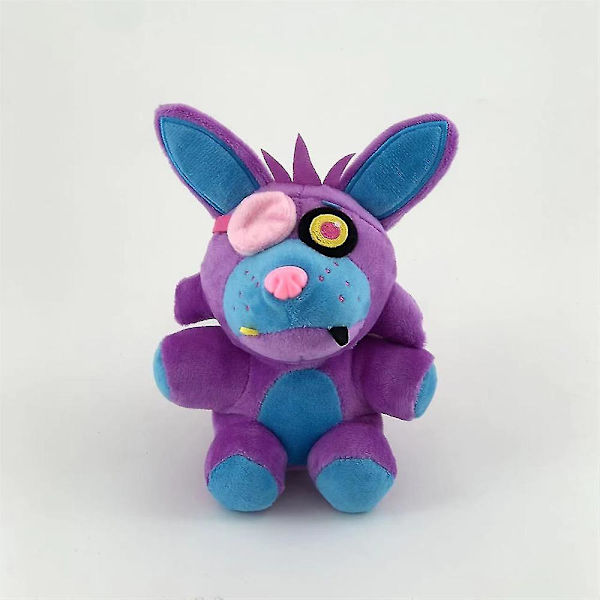1 st. Het Fem Nätter Hos Freddy Fnaf Plyschleksaker Speldocka 18/22/25/28/30 Cm Bonnie Björnen Foxy Cartoon Fyllda Dockor Freddy Leksaker För Barn Presenter 38 Stilar 18cm Purple Fox