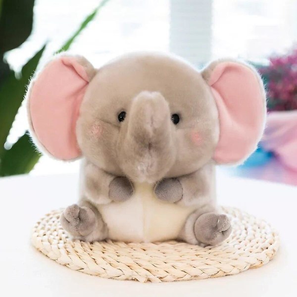 Söpö Hamsteri Kani Panda Plussinen Leikkieläin Sika Pieni Nuken Täytetyt Eläimet Kawaii Ilmainen Toimitus Lasten Syntymäpäivä Joululahja Elephant 18cm