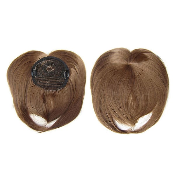 Clip-on Hair Topper Varmebestandig fiber hårforlængelse paryk Hårstykke til kvinder 12