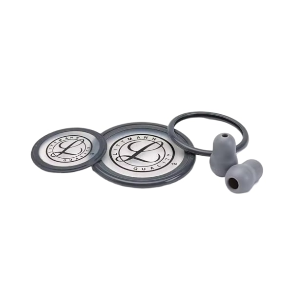 Reservdelar för Littmann Stetoskop – Passar Classic III, Cardiology IV & CORE – Komplett Kit med Membran, Öronproppar & Kylskydd
