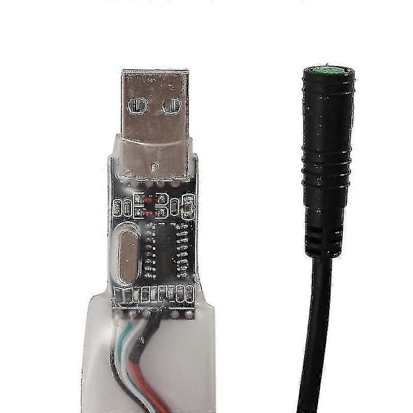 USB-programmeringskabel för elcykel för 8fun / Bafang BBS01 BBHD Mid Drive