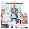 Visuell Timer 60min - klassrum skola för barn Svart