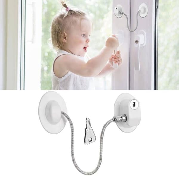 Kylskåpslås - Fönsterlås - Barnlås - Babyskåpslås - Babylådås