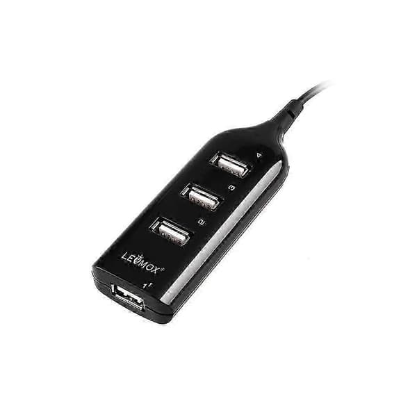 4-Port USB 2.0 Hubb - Kompakt & Snabb Dataöverföring