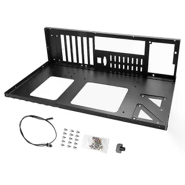 GPU Mining Ram, Stöder ITX/ATX Moderkort, Bitcoin Rig Chassi