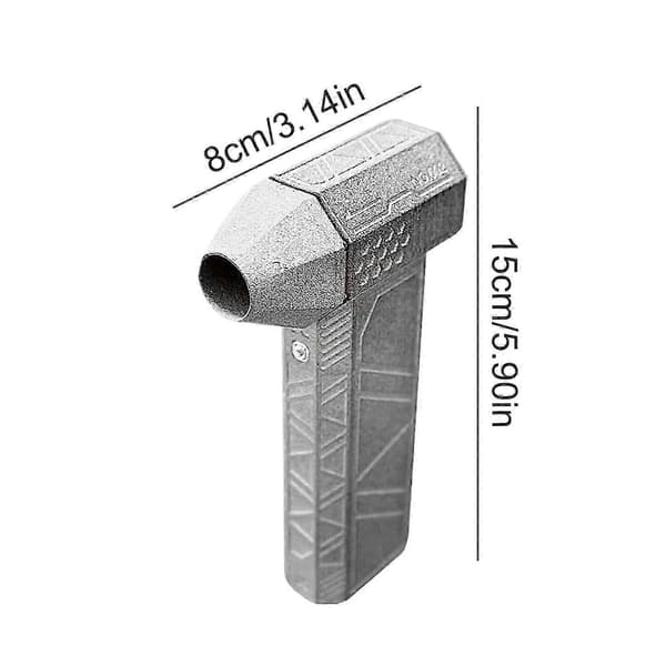 Hög Hastighet Multi-Purpose Turbin Jet Fläkt - Grå