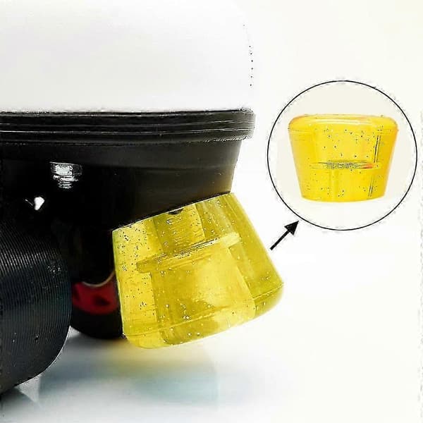 6xSkates Inlineskate Bromsbelägg i Gult