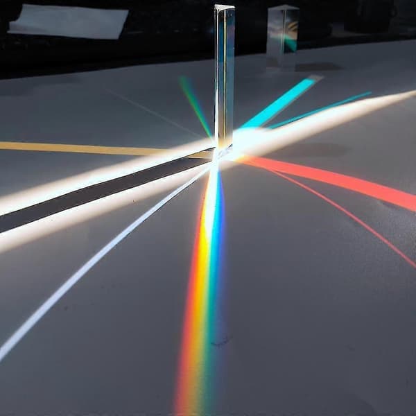 Optisk Glas Rätvinklig Reflekterande Triangulärt Prisma