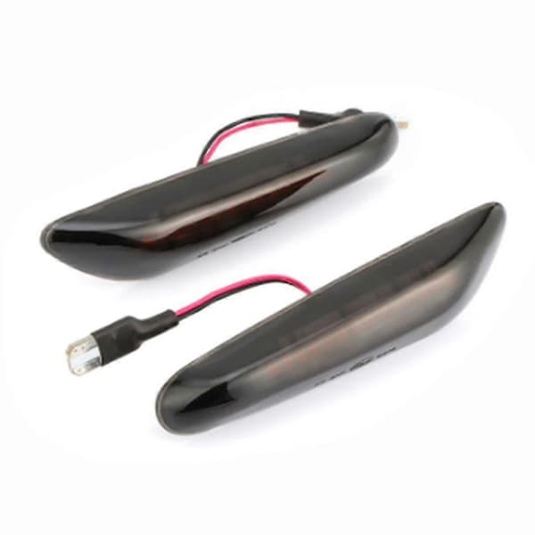 Dynamisk LED Blinkers Sidomarkeringsljus Sekventiell Blinklampa För Bmw E46 E36 E60 E61 E90 E91 E92 E93 X1 E84(bejoey)