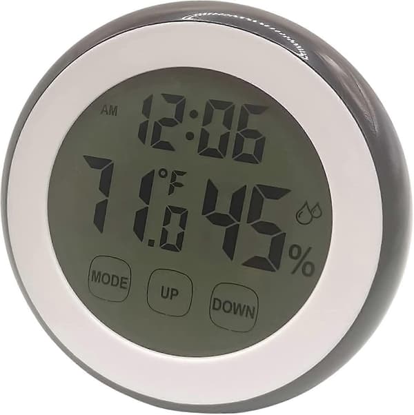 Inomhustermometer, Digital Hygrometer, Rumstermometer, Temperatur och