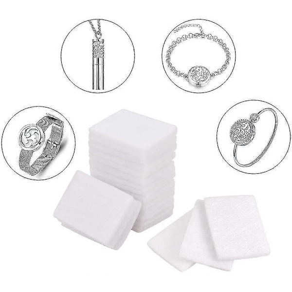 50-pack Aromaterapi Refill Pads Rum Boll Elektrisk Plug-in Elektrisk Diffuser Refill Pads Doftolja Pads För Doftboll Plug-in Diffuser
