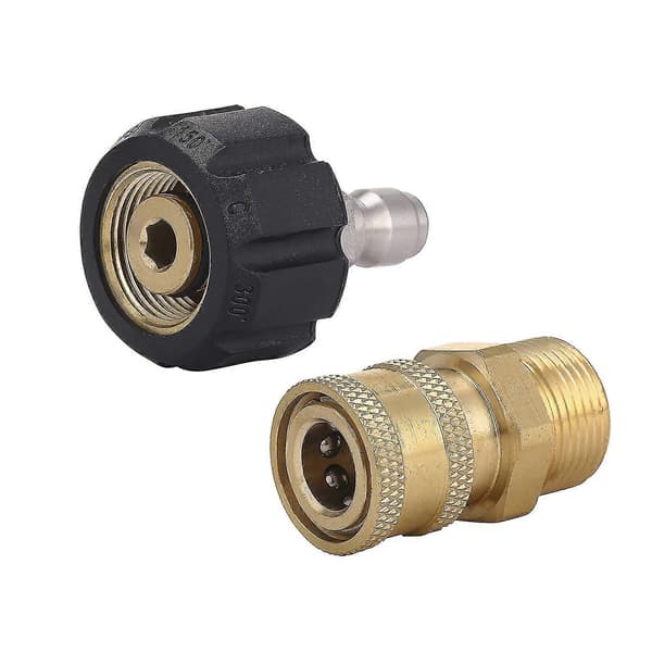 M22 Högtryckstvätt Adapter Kit 14mm Till 1/4'' Snabbkopplingskit