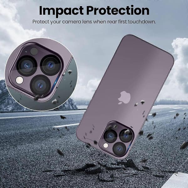 iPhone Kristallklart Kameraglas - Välj iPhone 15-modeller