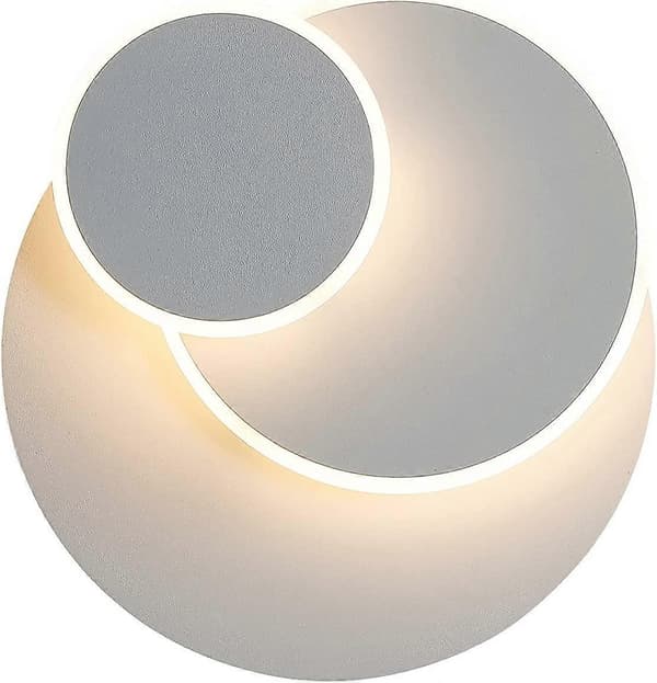 15W LED Vägglampa, Kreativ Eclipse 3-i-1 Solid Protection Inter Vägglampa