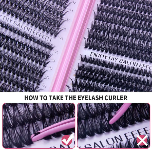 DIY Enkla Falska Ögonfransar