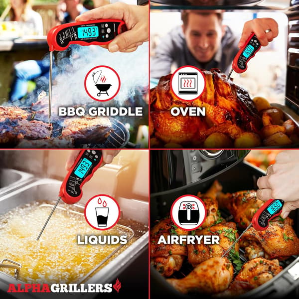 Digital kötttermometer – Omedelbar matlagningstermometer för matlagning och grillning