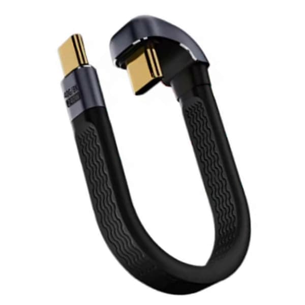 PD 240W 5A Typ C till USB C Snabbladdningskabel USB 4.0 40Gbps 8K Datakabel