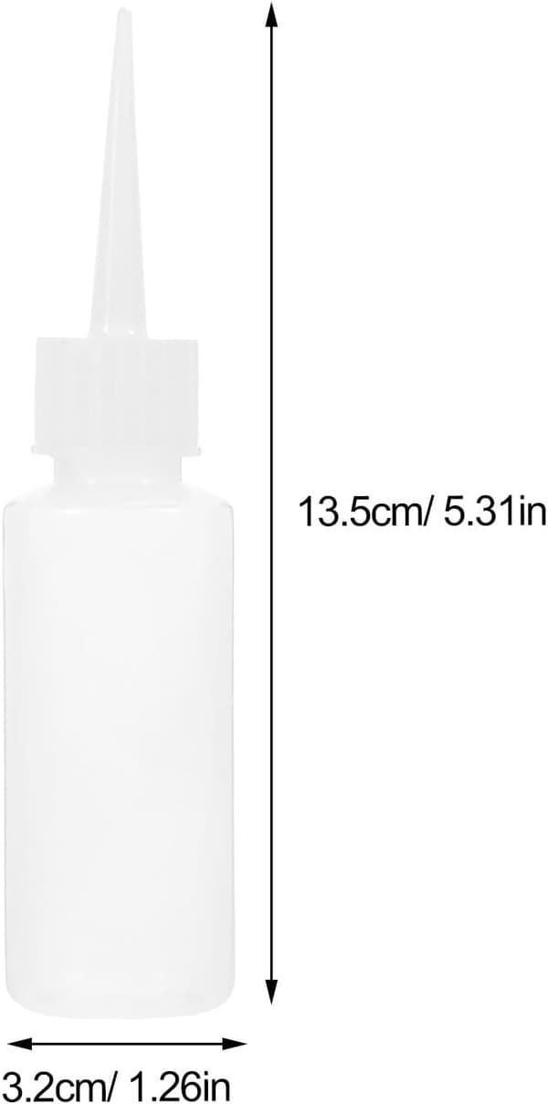 20-pack Sprayflaskor - Små klämflaskor med lock - Återfyllningsbara kryddklämflaskor i plast med droppare - För pyssel - BBQ - Olja - Tomatsås