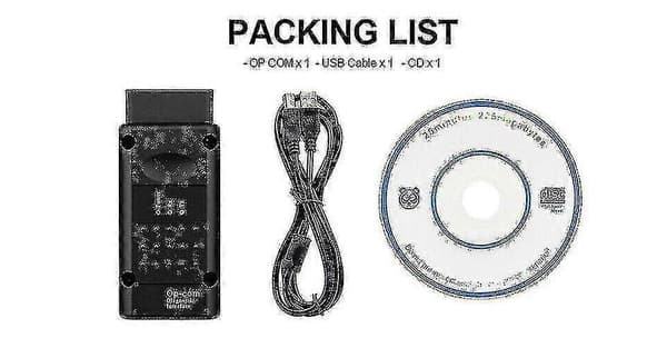 För Opel Diagnostisk Scanner Opcom V1.99 Canbus Op-com Obd2